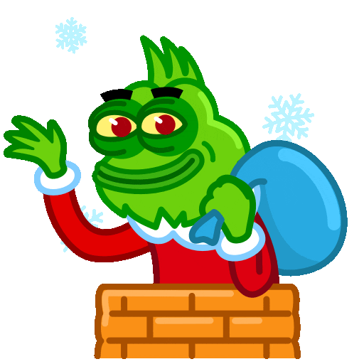 Egor Zhgun 创作 Pepe Grinch 的连接证据动图